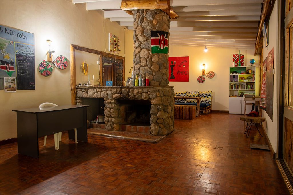 Hostel lounge